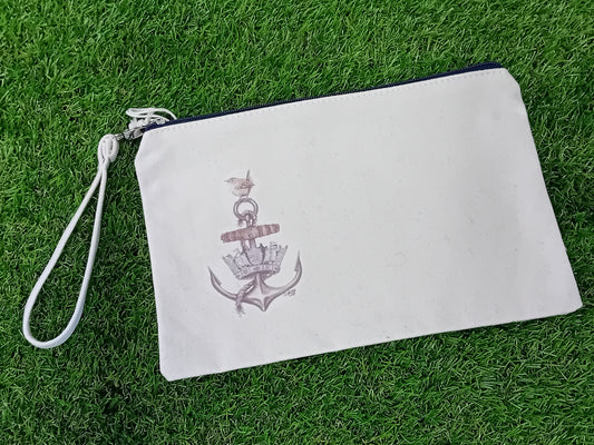 Cotton Clutch Bag