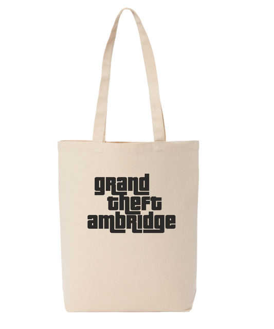Heavyweight Tote Bag - GTA (Text)